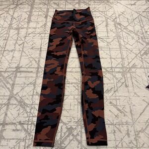 Lululemon Wunder Under High-Rise Tight 28" *Full-On Luxtreme, Smoky Red Size 4